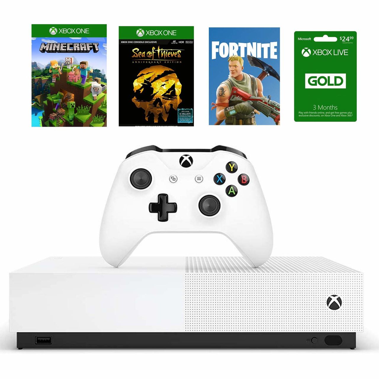 Xbox One S на 1 Tb .Новый. 215 eu
