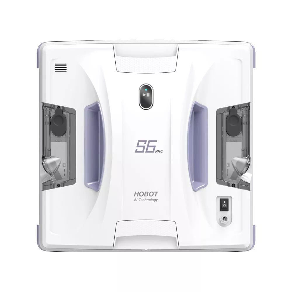 Робот мойщик окон Hobot S6 PRO Ultrasonic / robot de curațat geamuri - video - фото 4