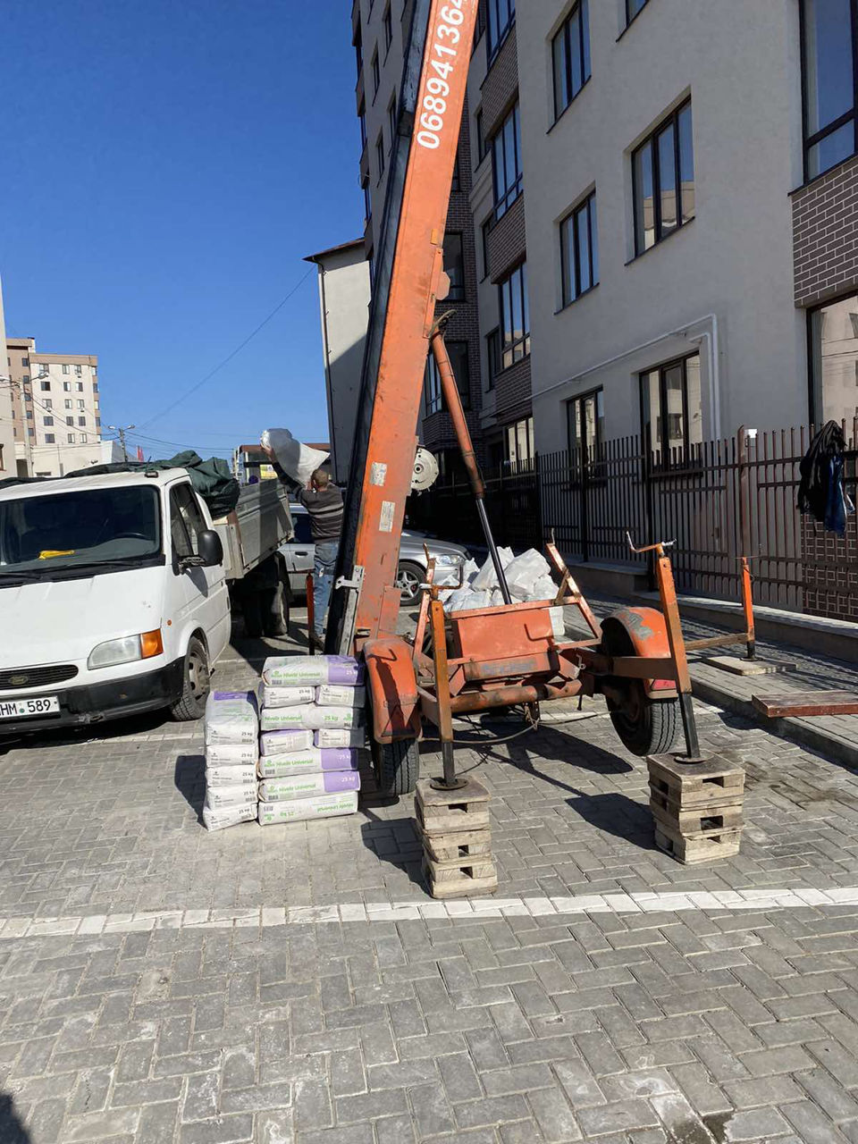 Lift mobil / мобильный лифт pina la 14 Etaj фото 7