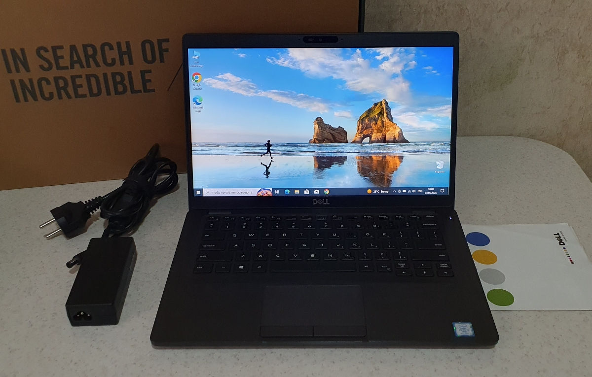 Новый Мощный DELL Latitude 5400. icore i5-8365U 3,8GHz. 8ядер. 16gb. SSD 256gb. Full HD iPS 14,2d  foto 0