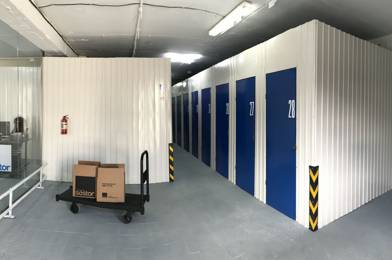 Аренда склада Кишинёв от 1 м.куб, 2 м2, 5 м2 и до 700 м2 foto 1