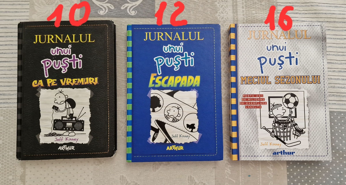 Jurnalul unui pusti colecție  foto 1