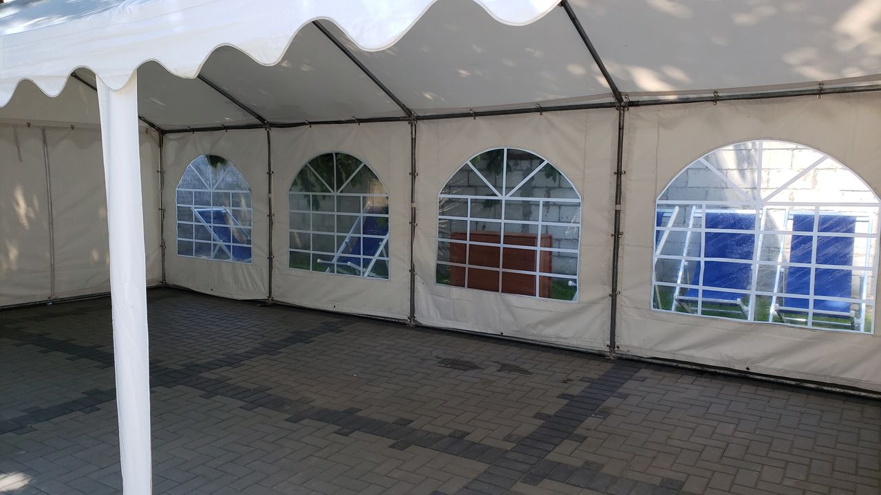 Inchiriere la cort 4x8 (32m2) pentru ceremonii foto 5
