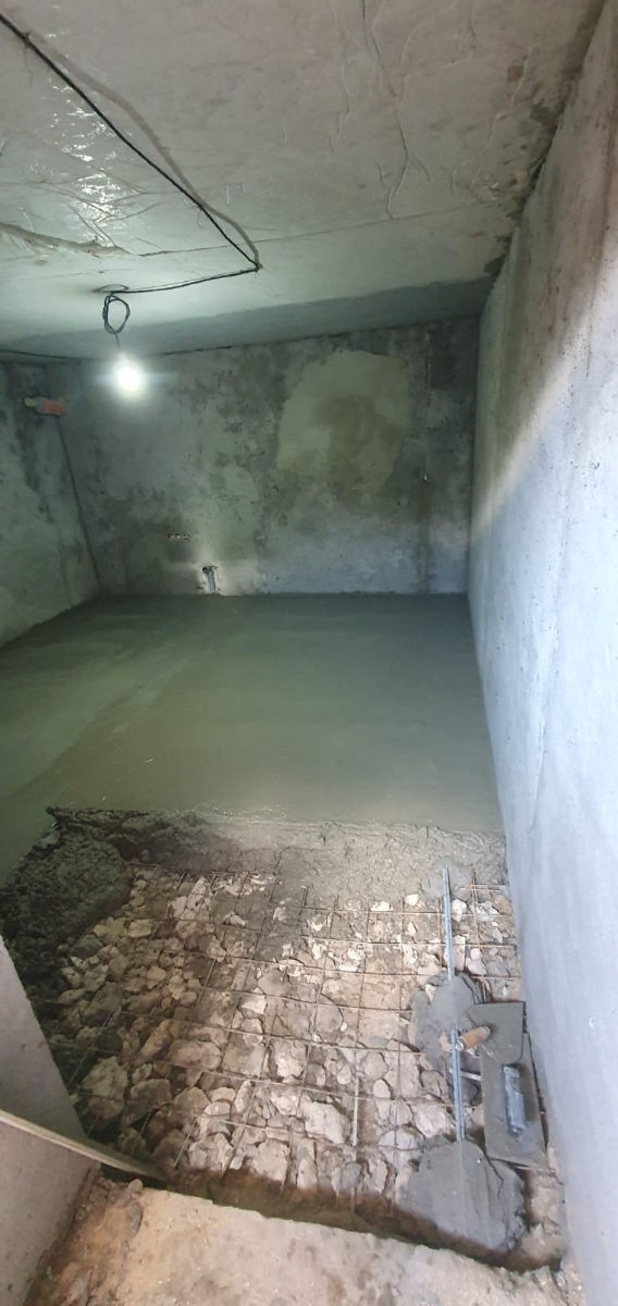 Tencuială manuală  nisip ciment  șapă (стяжка) foto 8