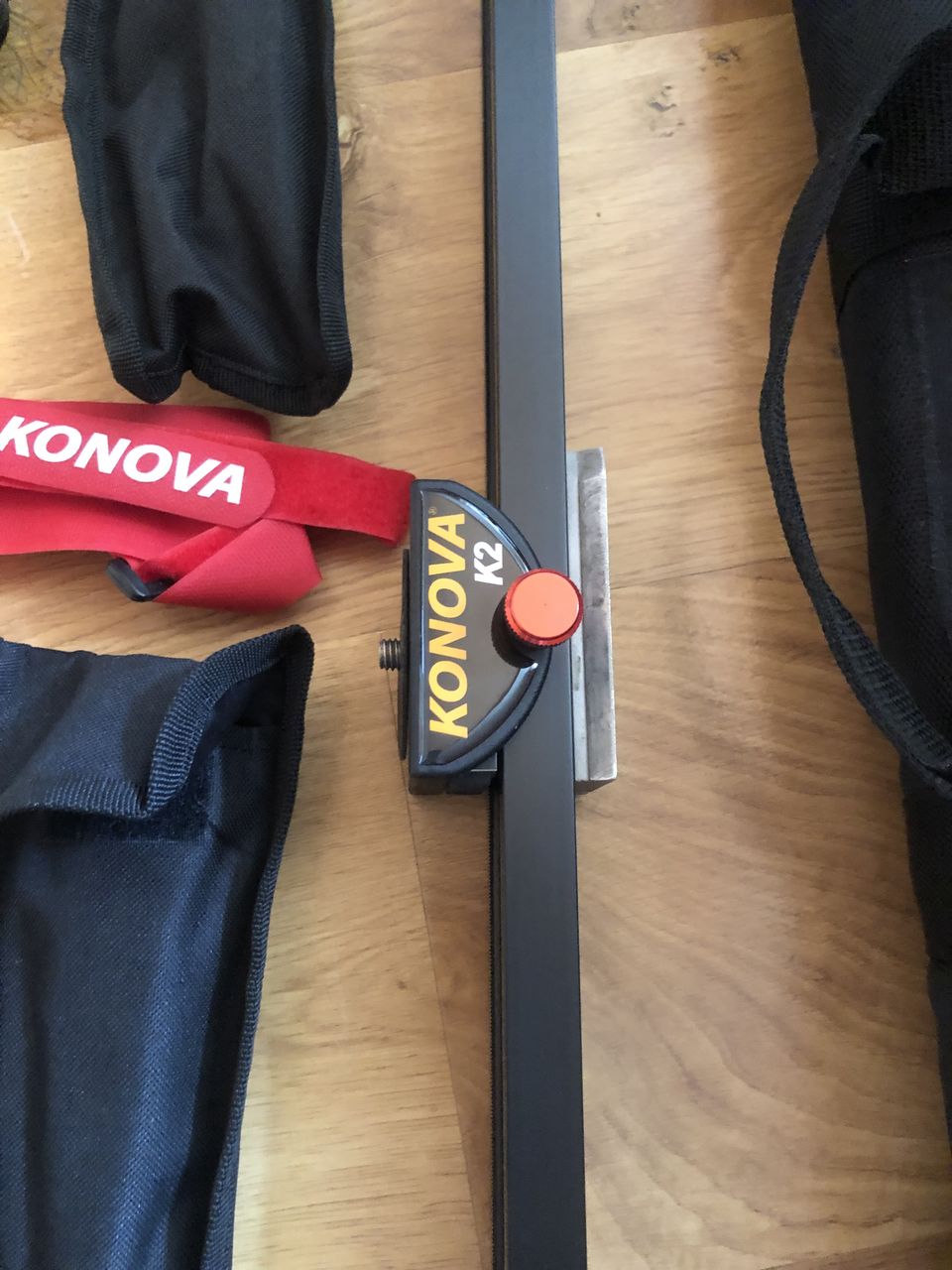 Konova K2 camera slider kit 100cm / Legs/ Bag - Excellent condition foto 1
