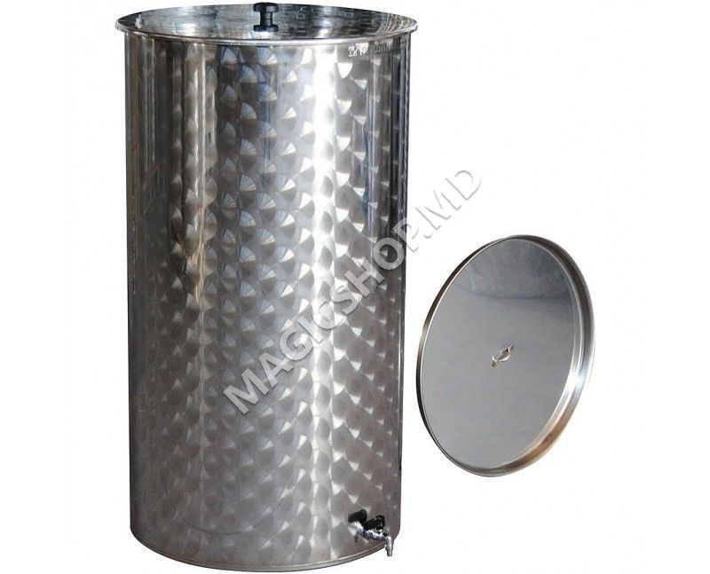 Butoaie inox cu capac plutitor ulei 100l, 150l, 200l, 300l, 400l, 500 l - livrare, credit !!! foto 0