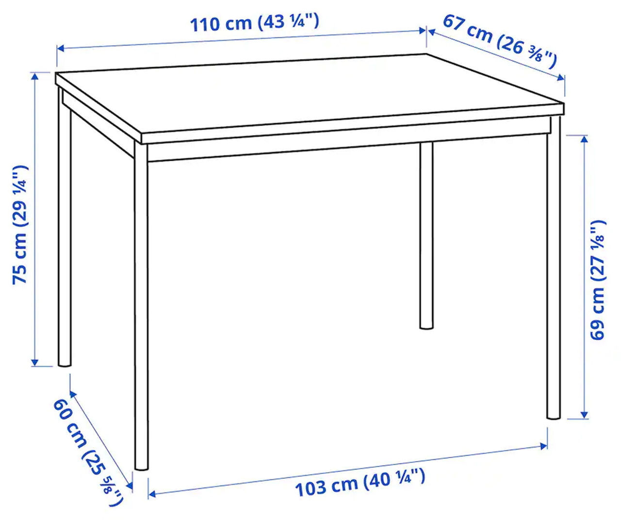 Set masă cu 4 scaune Ikea Sandsberg/Adde foto 3