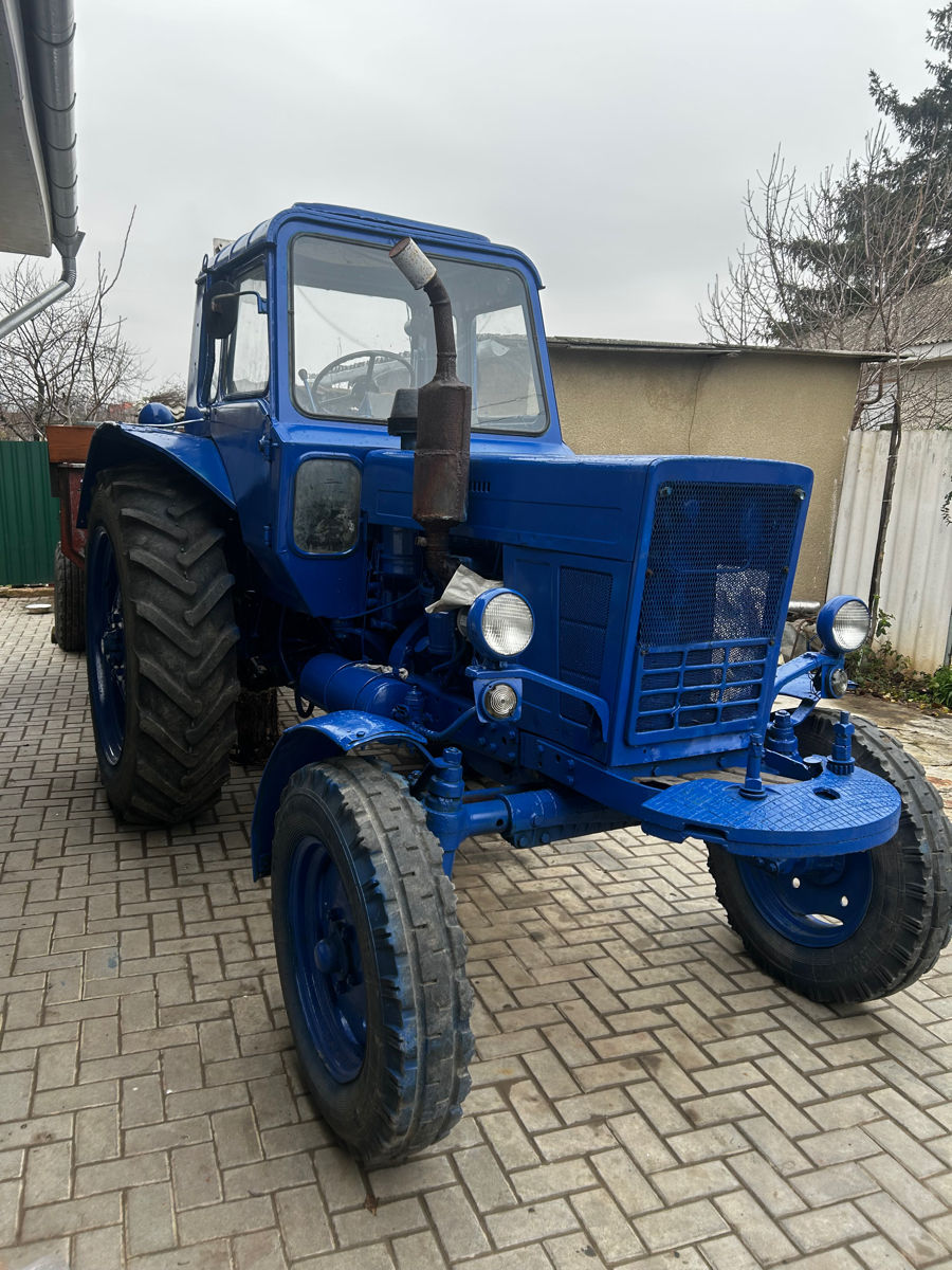 Tractor MTZ 80 cu remorca PPV 3 foto 1