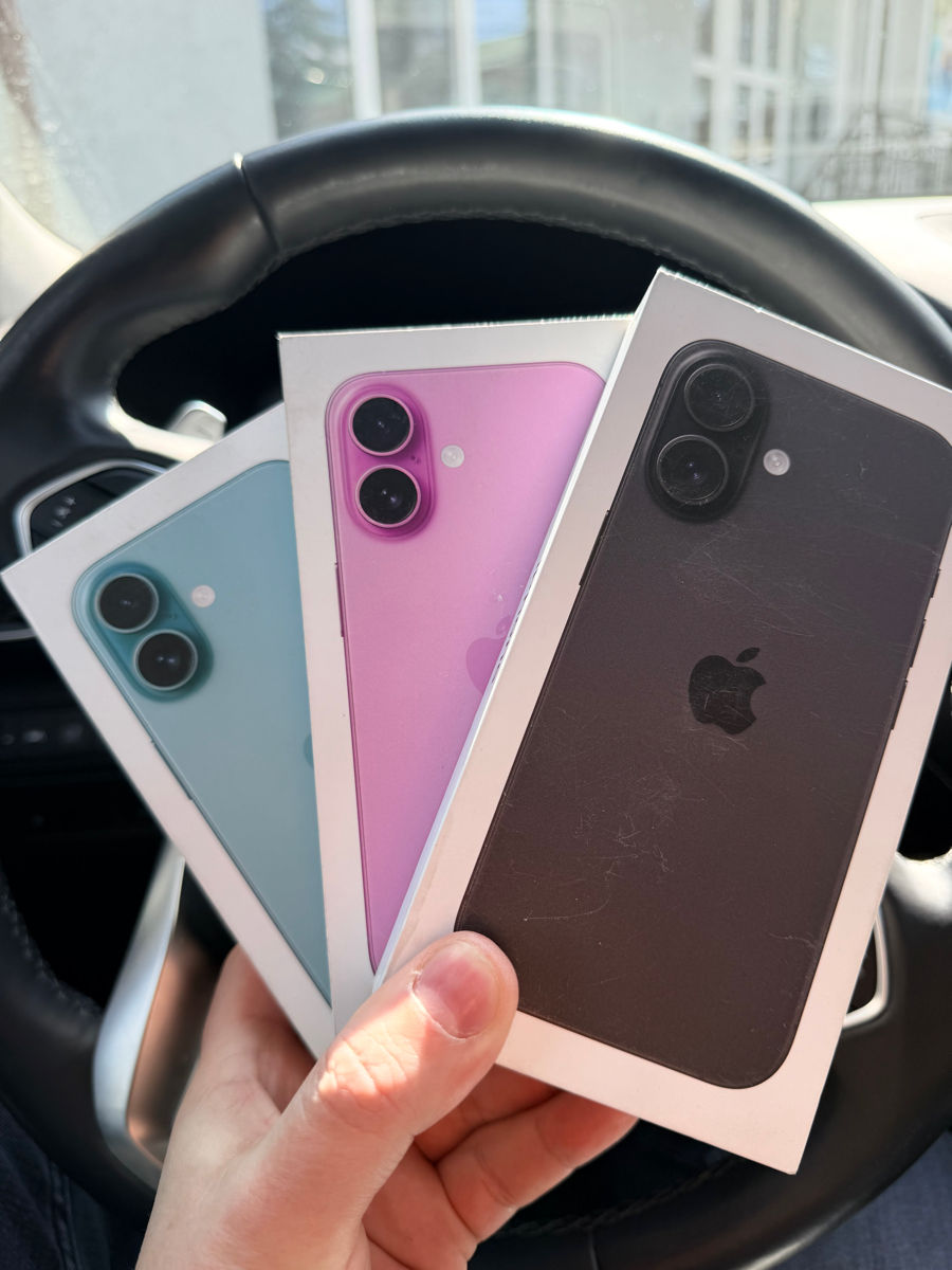 Iphone 16 128gb Pink,Black,Teal noi sigilate