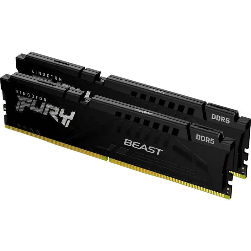 Оперативная память Kingston Fury Beast 16GB (2x8GB) DDR5 5200MHz фото 0