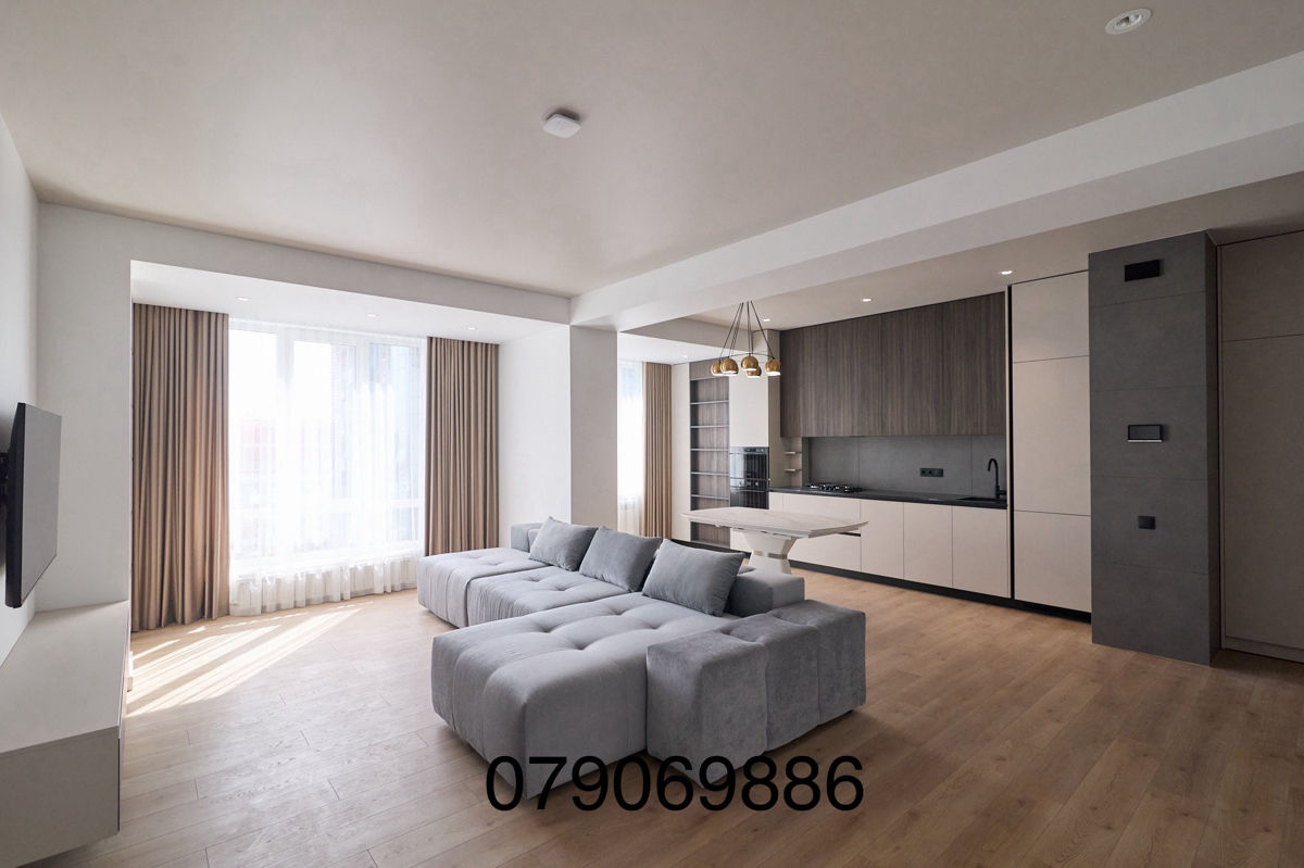 Apartament cu 2 camere, 93 m², Centru, Chișinău foto 0