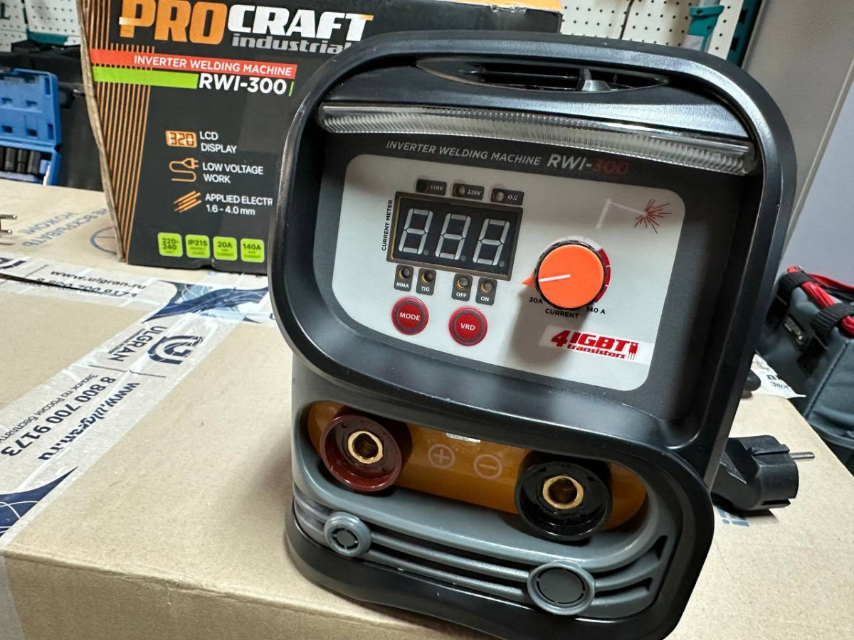 Сварочный инвертор ProCraft industrial rwi300 фото 2