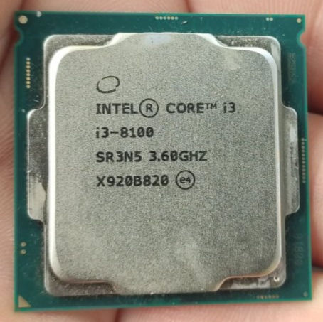 Socket Intel LGA1151 V2/ Intel Core i3-8100 3.6 GHz