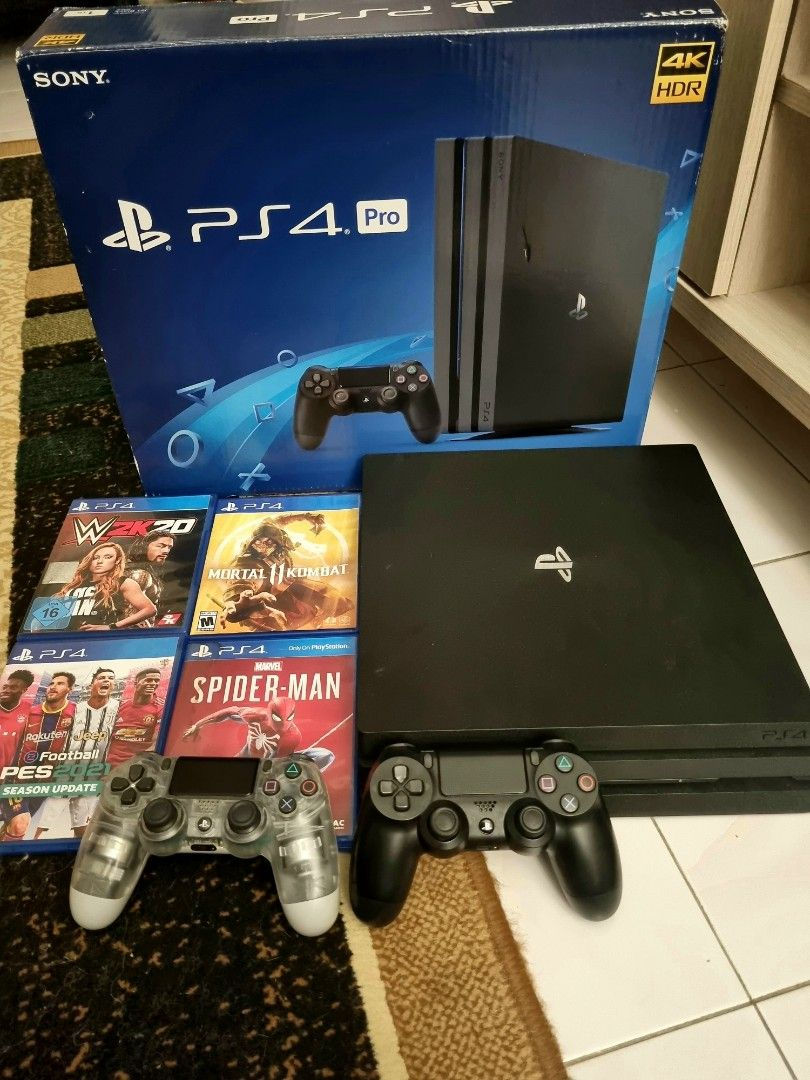 PlayStation 4 Pro + игры, джойстики : PlayStation 4 + 150 Игр