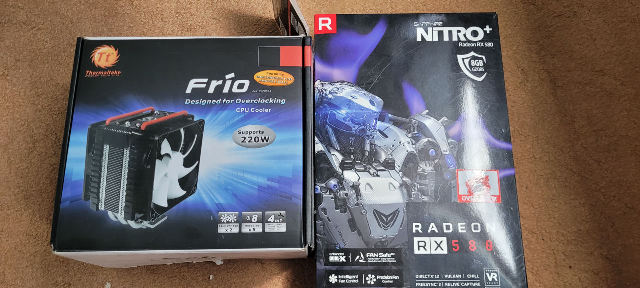 8-ми ядерный блок + Rx580 8/256