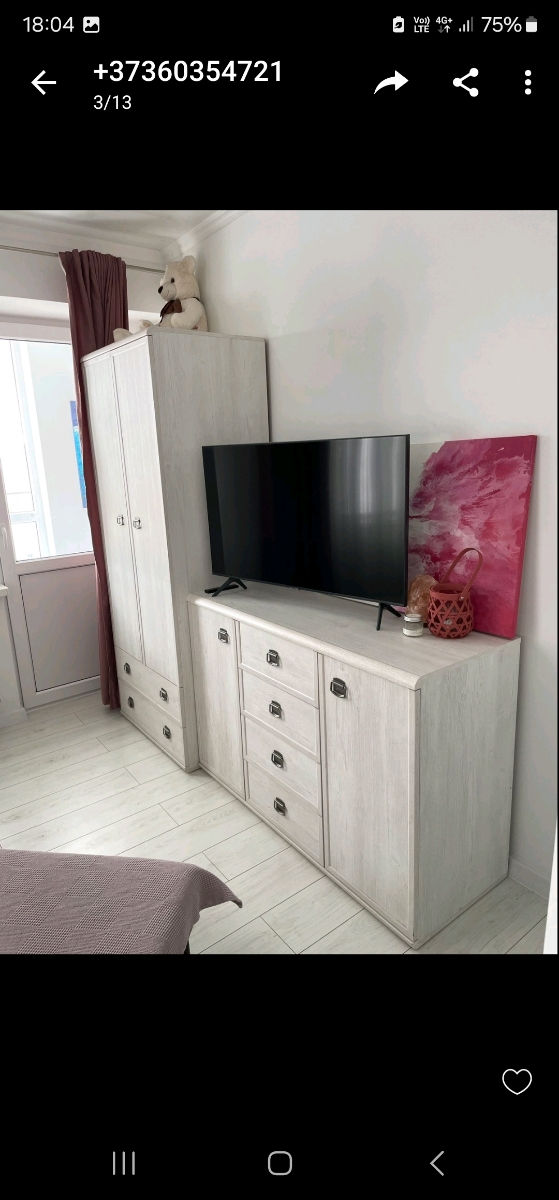 Apartament cu 1 cameră, 35 m², Centru, Chișinău foto 4