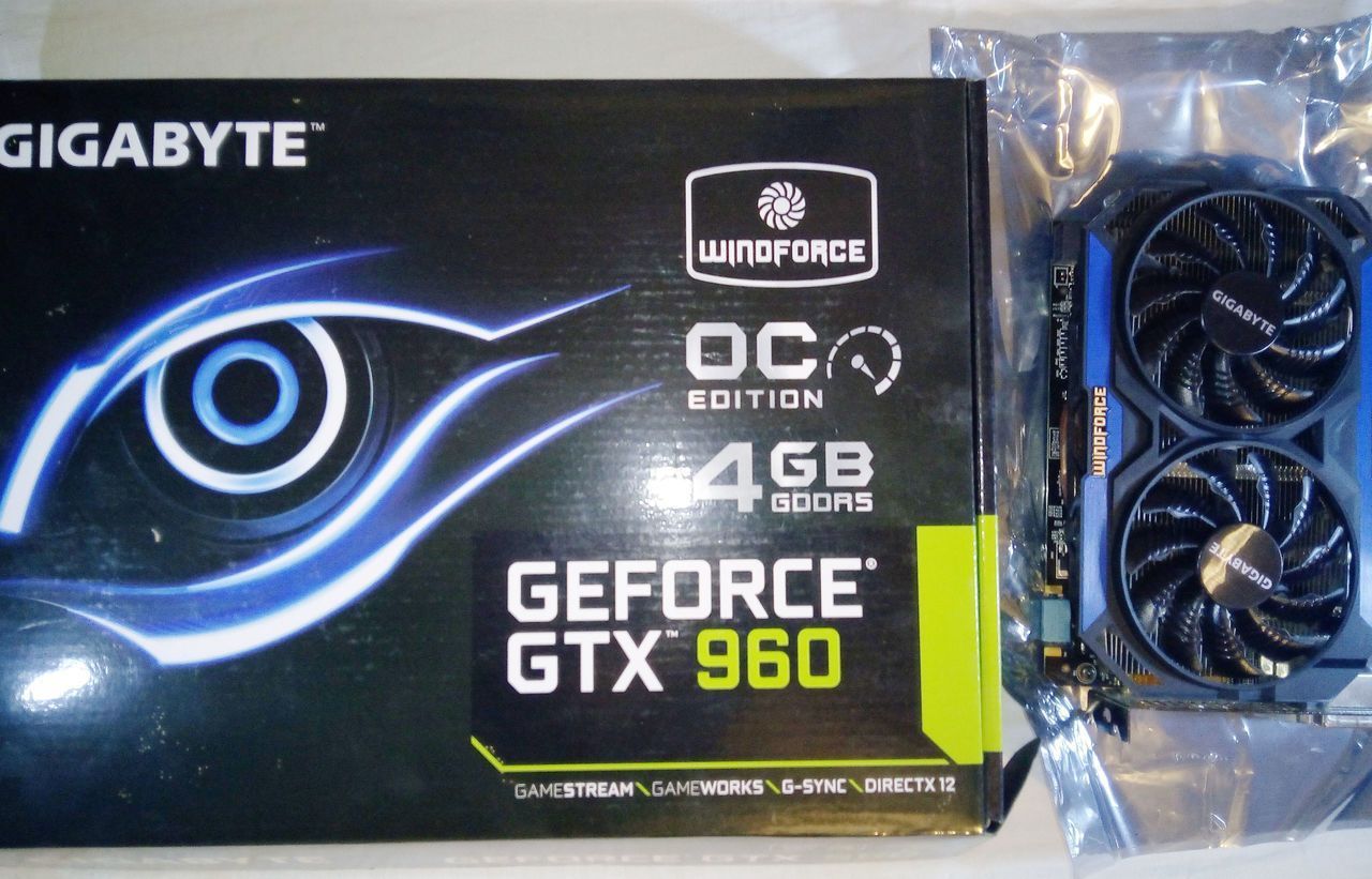 Gigabyte Nvidia GeForce GTX 960 4Gb overclock edition