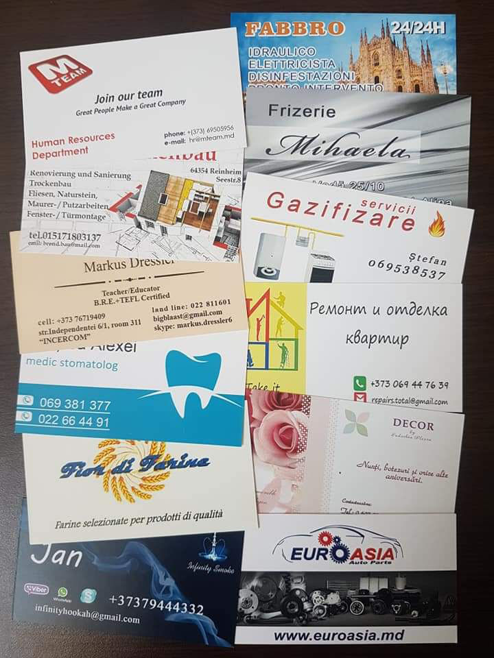 Afacerea Dvs. Merită Cele Mai Bune Cărți de Vizită - Alegeți Fotoprint.md! foto 2