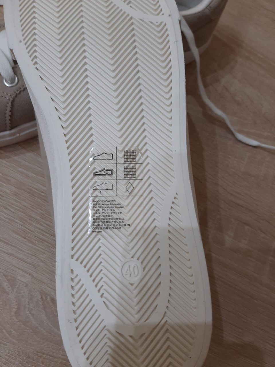 Tenisi sneakers noi dama H&M 25.5cm (mar.39/40) новые кеды foto 5