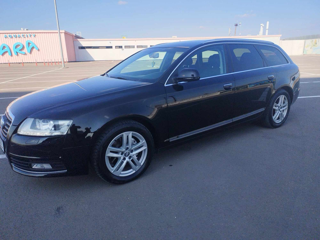 Chirie auto/ rent a car/ автопрокат Audi A6 C6 2.0 tdi automat.машина свободна foto 3