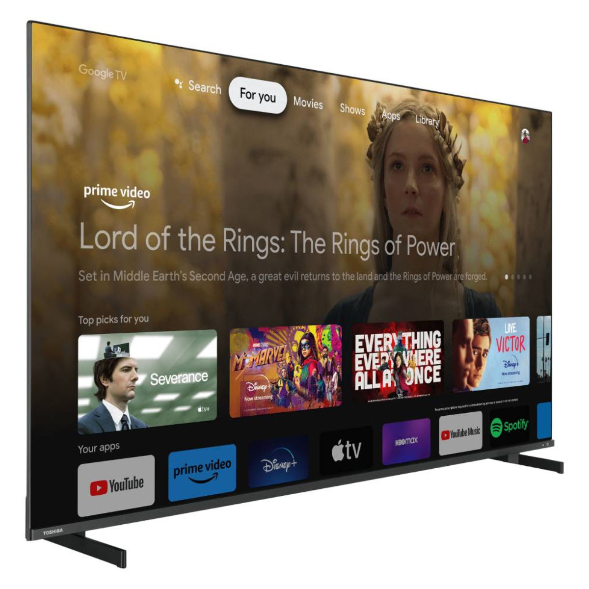 Телевизор toshiba 55QG5E63DG (55″ / 4K UHD / Smart TV / Wi-Fi) – Новый! Гарантия 2 года! фото 1