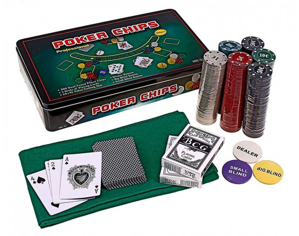 Set de poker покерный набор на 300 фишек и сукно фото 1