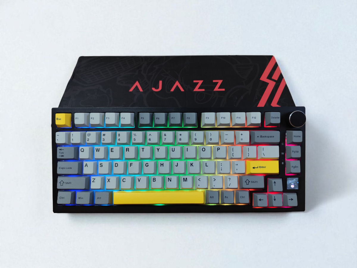 [NOU] Ajazz AK820 PRO Tastatura Mecanica Hot-Swappable RGB (Wireless/Bluetooth/Type C) foto 0