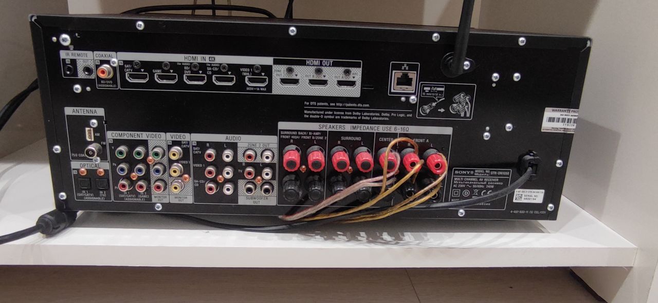 Ресивер sony strdn1050
