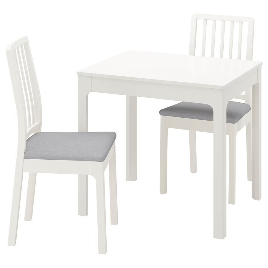 Set masă extensibilă 80/120cm + 4 scaune Ikea foto 2