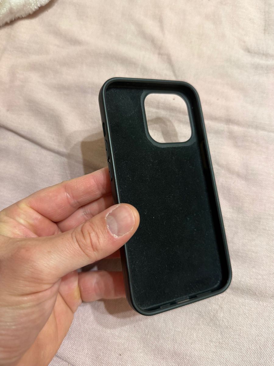Husa piele naturala iphone 13 pro foto 2