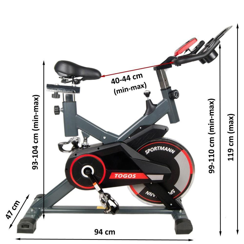 Bicicletă fitness pentru antrenamente Sportmann foto 3