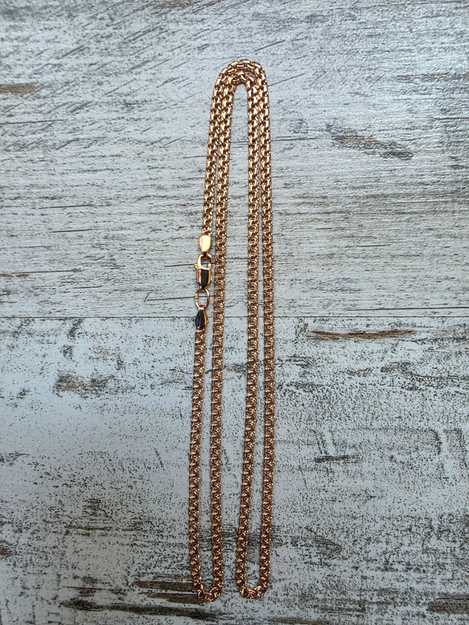 Aur lant bismarc proba 585 aur rusesc 10.80 grame lungimea 60 cm foto 2