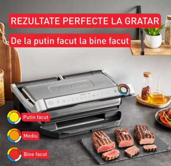 Электрический гриль tefal optigrill+ xl gc728d10, 2000 W, Промо! фото 4