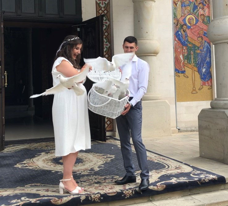 Porumbei pentru nunti, ceremonii foto 5