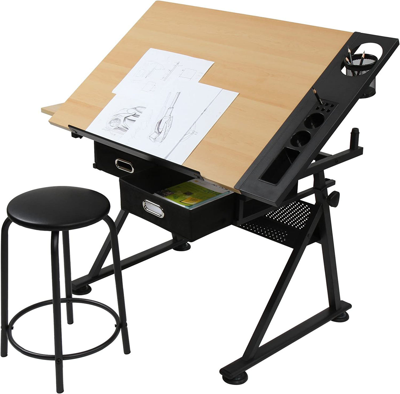 стол для рисования на бумаге