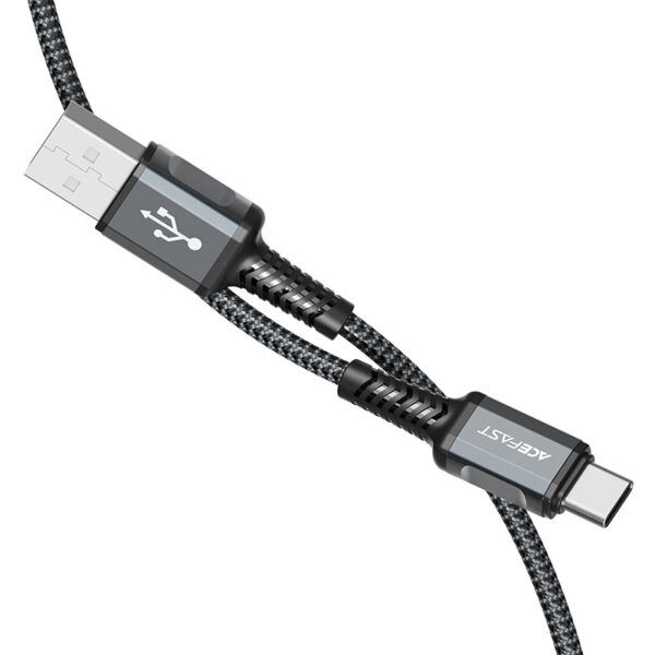 Acefast C1-04 Cablu De Date De Încărcare Din Aliaj De Aluminiu Usb-a La Usb-c foto 2