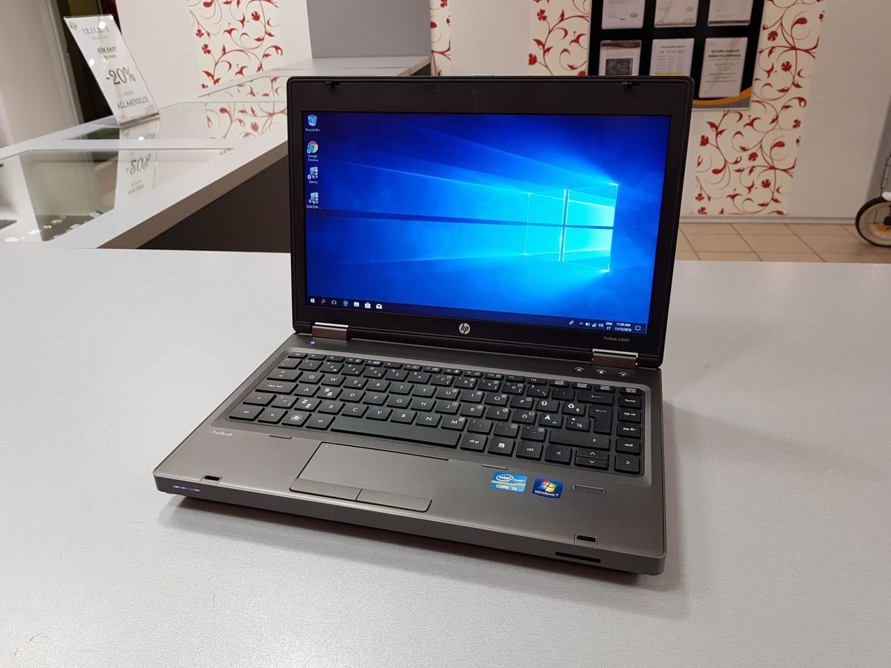 Hp Probook 6360b Laptop 133 Inch Laptop Intel Core I5 2450m 23ghz Ram 4gb Hdd 160gb Windows 7 2621