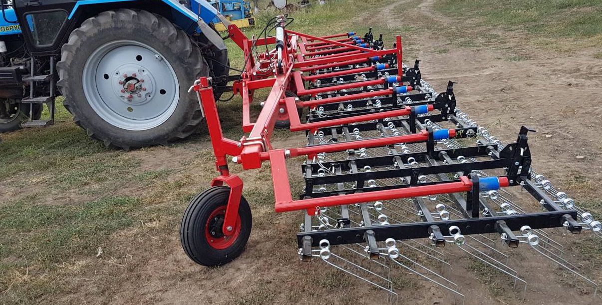 Cultivator bio пружинная борона, штригель foto 7