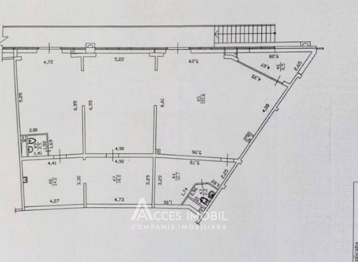 Coliseum Palace! Spațiu Comercial 175m2! Rîșcani, str. Nicolae Dimo! Euroreparație! foto 9