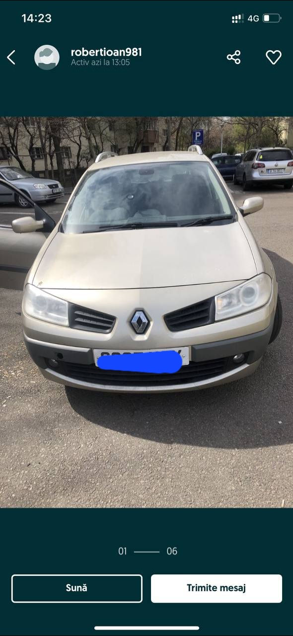 Renault megane 2007 dezmembrare 106 hp foto 0