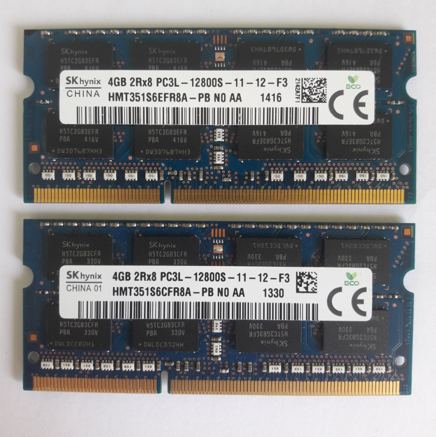 Оперативная память на ноутбук DDR3, DDR3L
