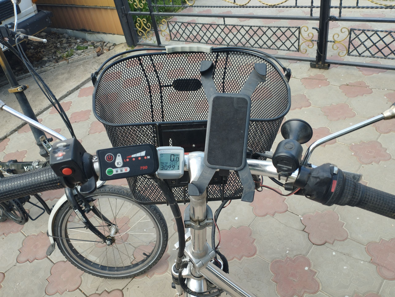 Bicicletă electrică pliabilă + simplă (electrică) фото 2