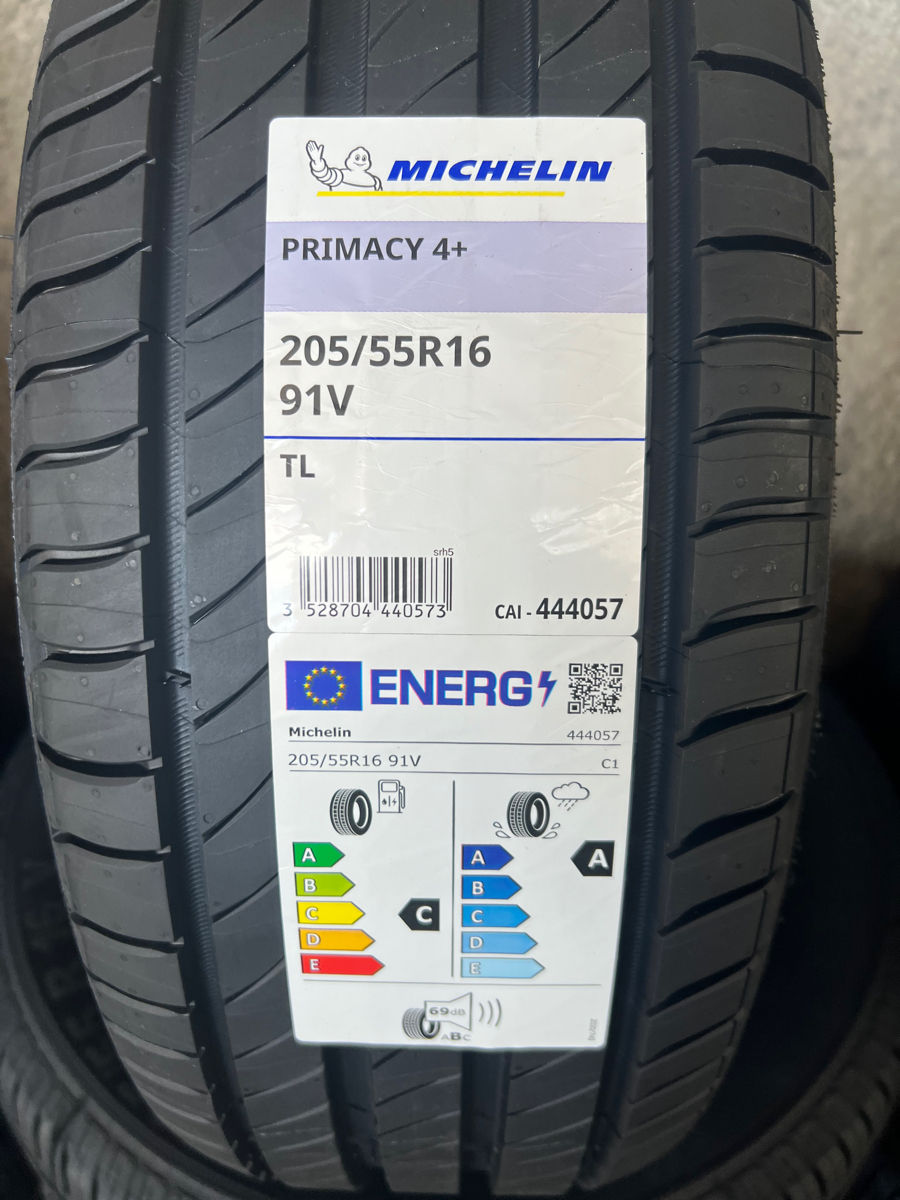 2 шины/2 anvelope 205/55 R16 Michelin Primacy 4+/ Доставка, livrare toata Moldova 2024 фото 1