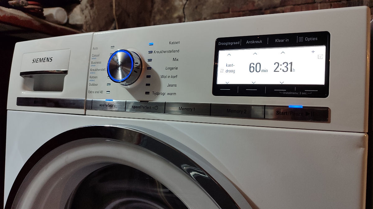 Сушильная машина Siemens IQ800 с паром фото 3