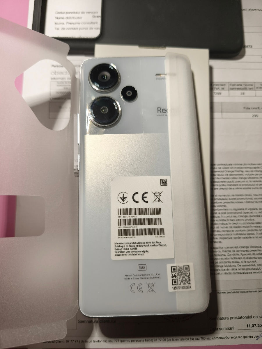 Xiaomi redmi note 13 pro plus 5 G. 8/256 GB. фото 2