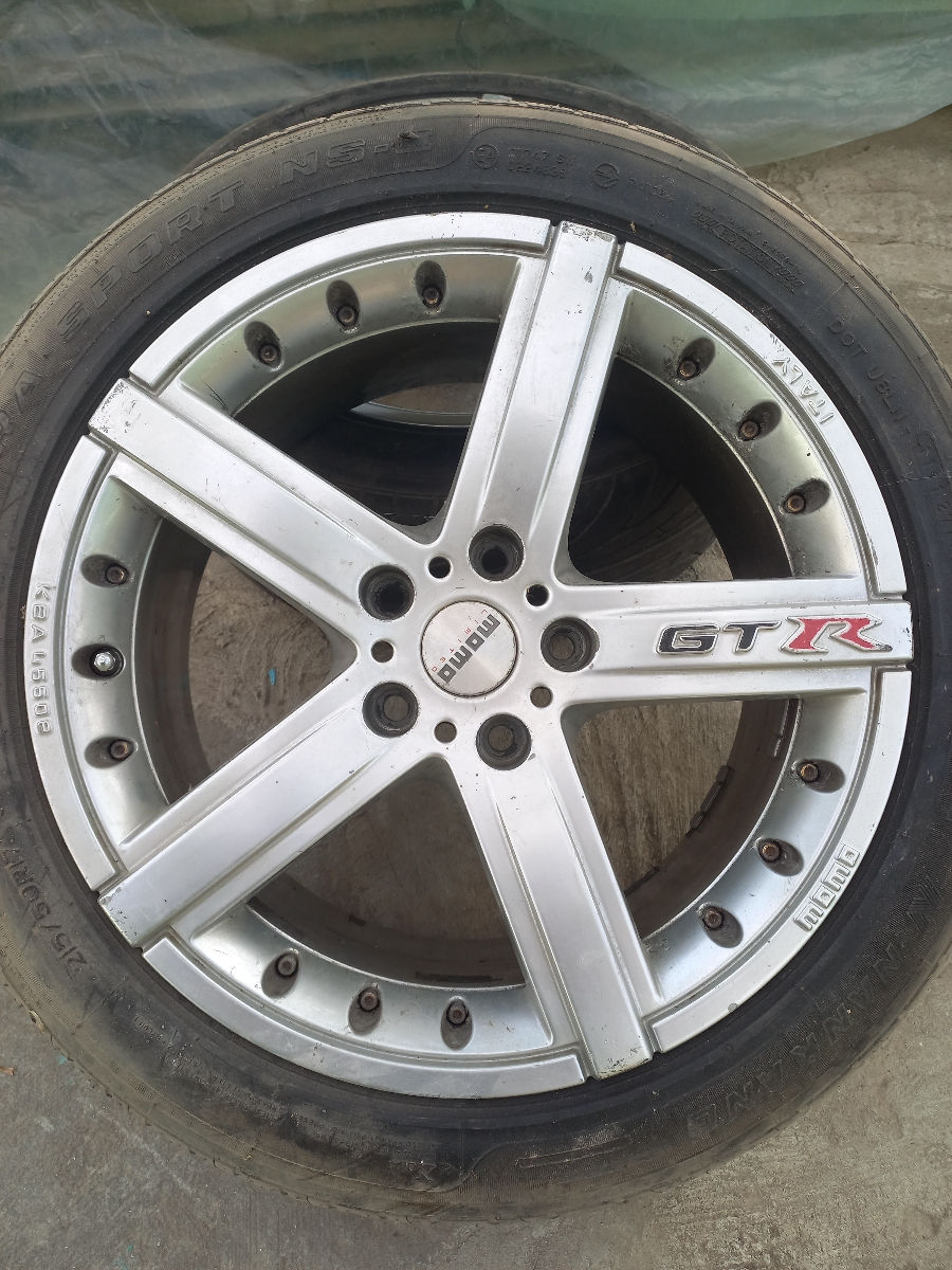 Диски "момо" и резина " NANKANE ULTRA SPORT" R17 215/50  фото 6