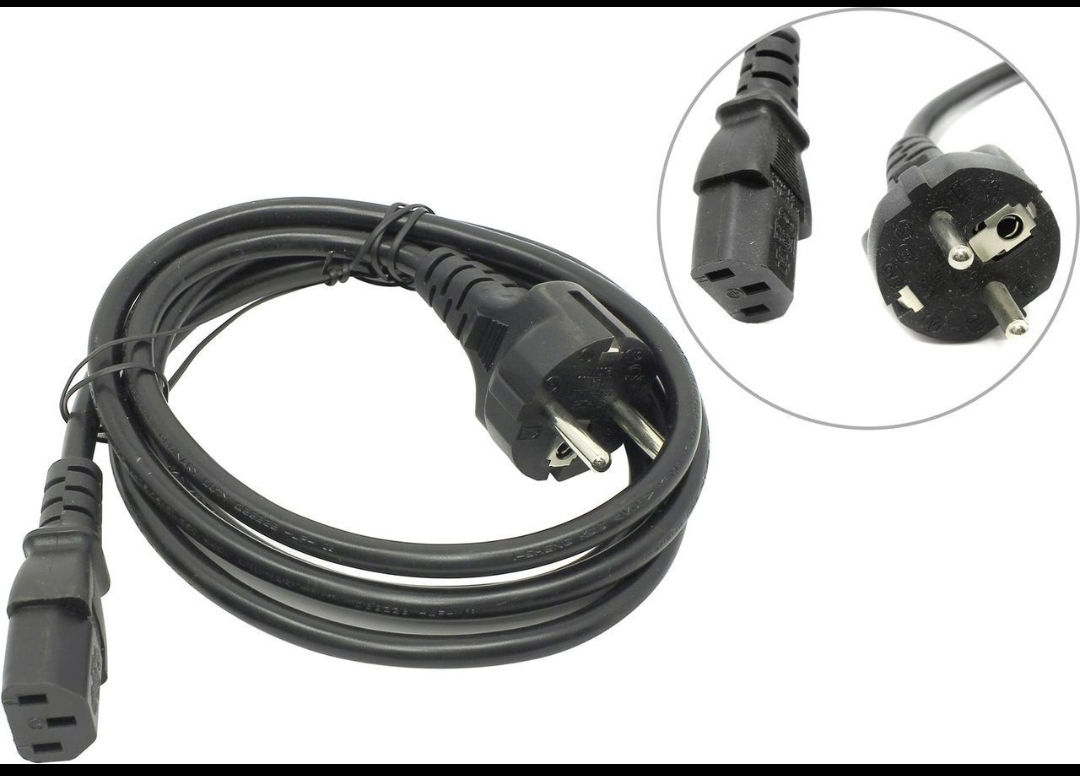 Cabluri de alimentare pentru computer/notebook/monitor/imprimantă la 50 lei!   foto 1