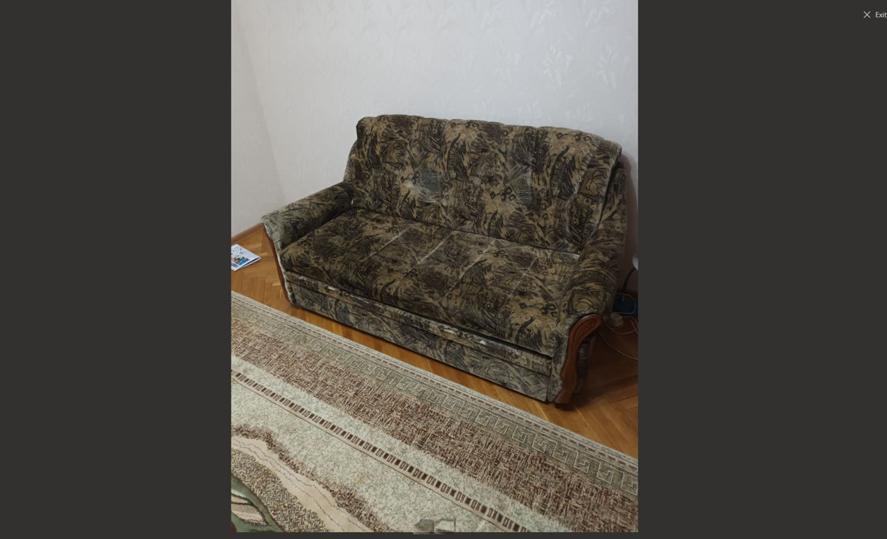 500 lei- se vinde canapea extensibila de mana a doua foto 2
