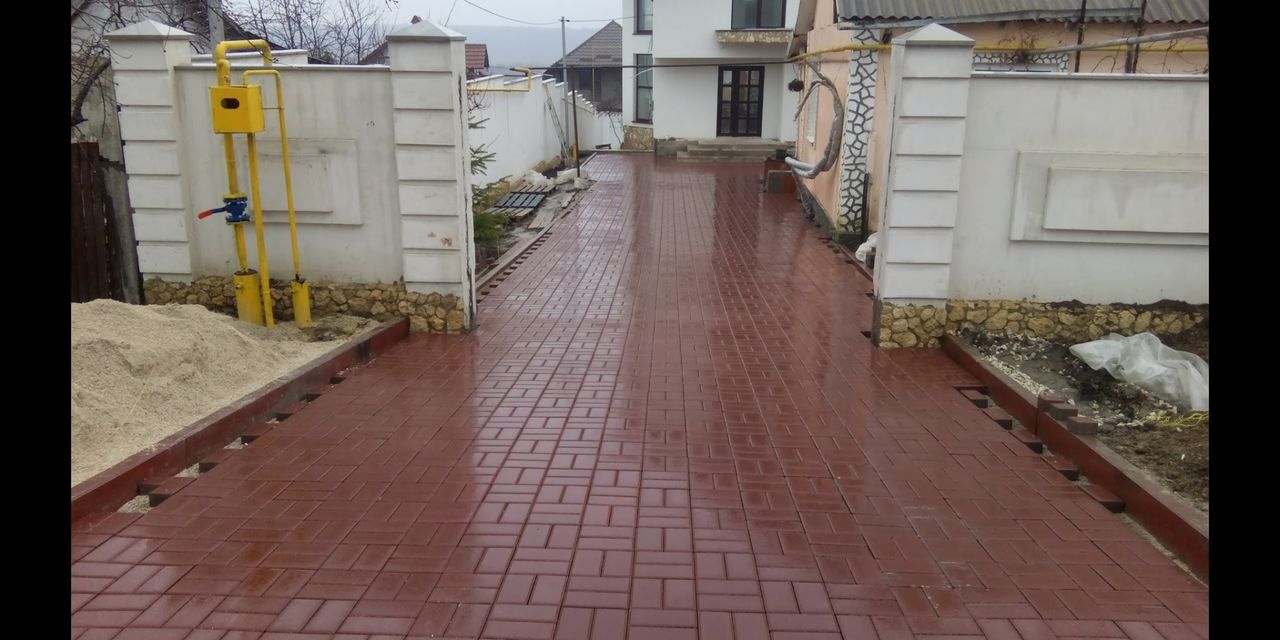 Укладка тротуарной плитки. foto 0