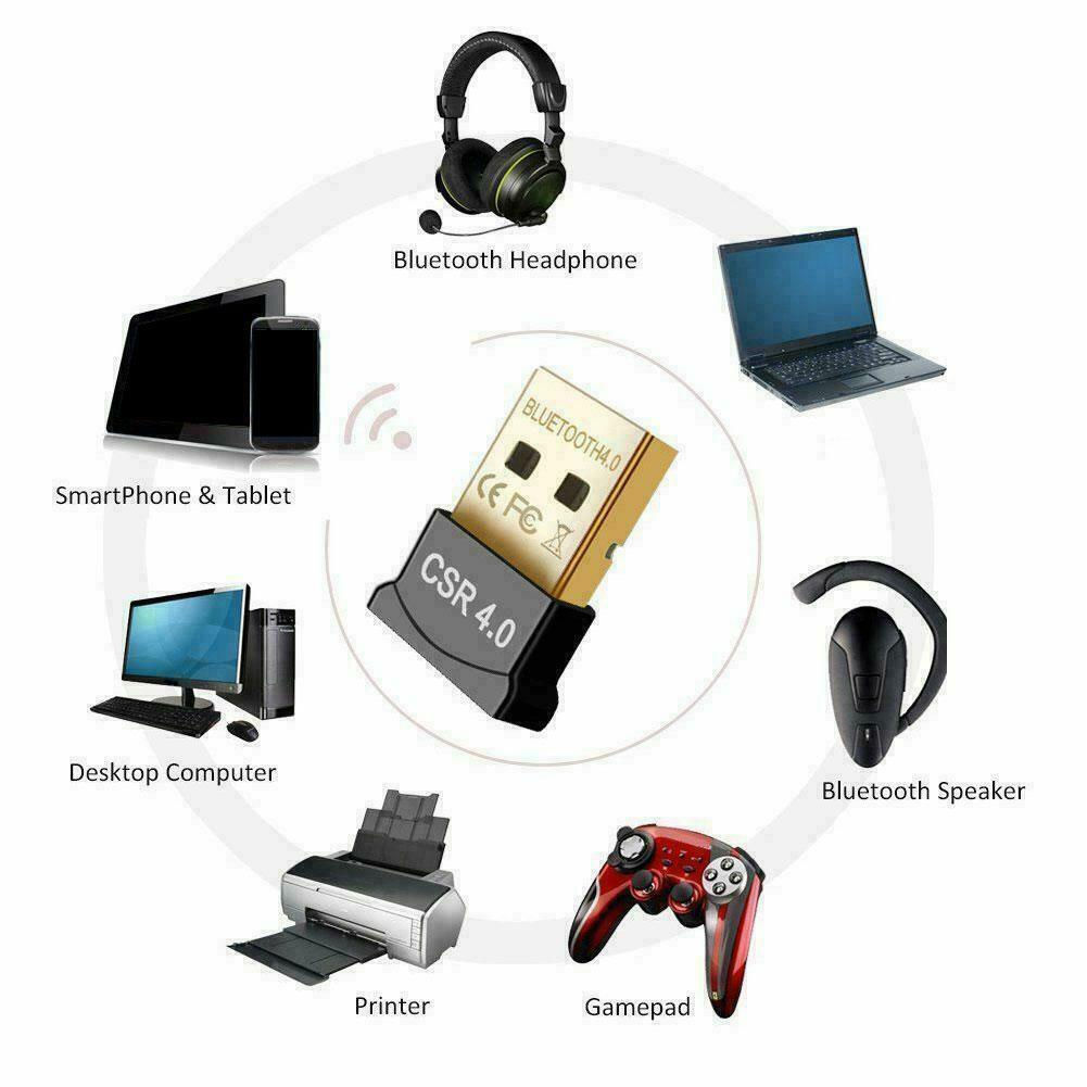Bluetooth CSR 4.0 Adapter Dongle USB foto 3